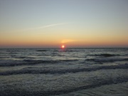 Sonnenaufgang am Weidefelder Strand